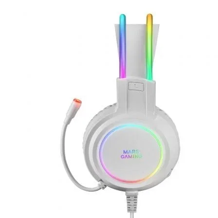Mars Gaming MHRGBW Auriculares Gaming Blancos